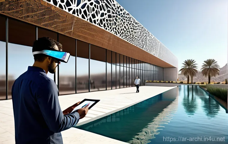 건축 실무에서 CAD 활용법 - **Prompt:** "A dynamic and collaborative scene in a high-tech architectural firm. A diverse team of ...