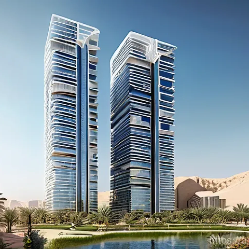 건축 실무에서 꼭 알아야 할 기술 - **Prompt 1: "A breathtaking, hyper-realistic architectural visualization of a sustainable, futuristi...