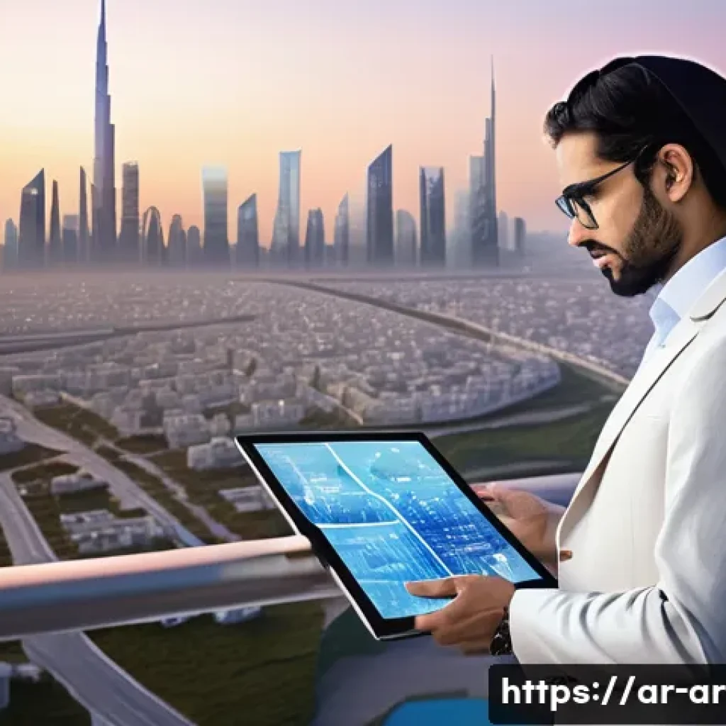건축학과 대학원 준비 팁 - **Prompt: "A visionary Arab architect, appearing gender-neutral, in their late 20s, wearing smart-ca...