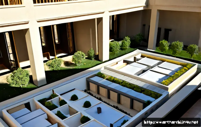 건축 설계와 공간의 효율성 - Photorealistic architectural design studio in a contemporary Middle Eastern city, an Arab architect ...
